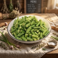 100% Ail séché par congélation naturel, sans conservateurs, ingrédient pour repas prêts à consommer