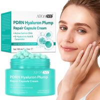 Crème réparatrice ATOANY légère au PDRN et à l'acide hyaluronique pour peaux sèches et sensibles, hydratante, illuminatrice et éclatante