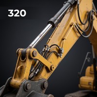Excavator Hidrolik Bekas 320, Excavator Crawler 22 Ton Dijual, Kondisi Bagus, Siap Ekspor