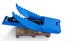 Pinza Idraulica per Escavatore Utilizzata con Benna per Afferrare Pietre - Product Image 3