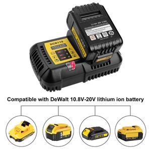 <span class=keywords><strong>Chargeur</strong></span> 4.5A 10.8 à 20 V <span class=keywords><strong>Chargeur</strong></span> De Batterie pour <span class=keywords><strong>Dewalt</strong></span> Batterie <span class=keywords><strong>DCB105</strong></span> DCB201 DCB204 - Product Image 5