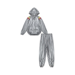 Combinaison de sudation en PVC pour la perte de poids, gilet de sudation unisexe avec fermeture éclair pour le fitness et l'exercice, vente en gros - Product Image 5