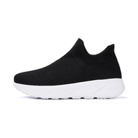 Chaussures de marche légères à enfiler, respirantes, avec empeigne en tissu extensible, semelle souple, pour les voyages en plein air et les occasions décontractées