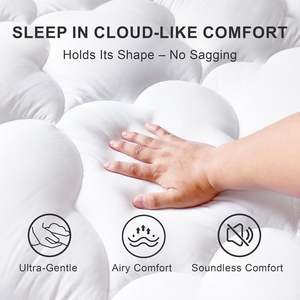 Protège-<span class=keywords><strong>matelas</strong></span> matelassé extra épais pour lit King Size, respirant, avec poches profondes, 8-21, vente en gros usine - Product Image 2