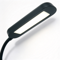 Lampe de lecture LED à panneau long, lampe de bureau à variateur tactile avec fonction veilleuse