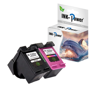 INK-POWER 122 XL 122XL Premium noir cartouche d'encre à jet d'encre couleur remanufacturée pour HP122 pour <span class=keywords><strong>HP</strong></span> <span class=keywords><strong>DESKJET</strong></span> <span class=keywords><strong>1510</strong></span> 2050 3050 2512 - Product Image 1