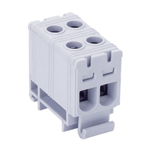 Borniers en aluminium Cu/Al 2 voies 85A avec 4 points <span class=keywords><strong>de</strong></span> connexion pour fils Al/Cu 1.5-16 Sqmm Pass CB/CE/UKCA/RoHS - Product Image 1