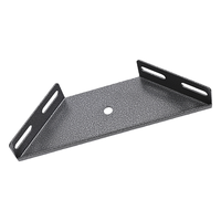 Accessoire de support de fer à angle droit épaissi à 90 degrés pour accrocher le support d'étagère en fer triangulaire mural relie les étagères