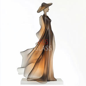 Customised Crystal Portraits Ornament Hand-Carved Home Decor <b>Gift</b> Boxes with Logos <b>Other</b> Crystal Crafts - Product Image 2