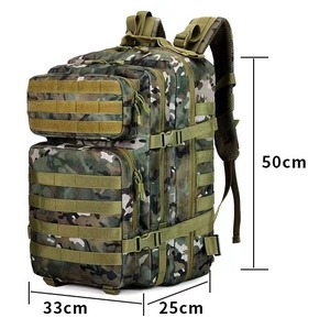 JSH Usine Tactique <span class=keywords><strong>Sac</strong></span> à <span class=keywords><strong>Dos</strong></span> 45L <span class=keywords><strong>DDP</strong></span> Russie Échantillon Gratuit <span class=keywords><strong>Sac</strong></span> à <span class=keywords><strong>Dos</strong></span> Bonne Qualité Molle Système Tactique Sacs Camouflage Gym <span class=keywords><strong>Sac</strong></span> - Product Image 6