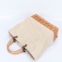Bolsos de mimbre para mujer, bolsa de mimbre, abaca de mimbre, para verano, venta al por mayor