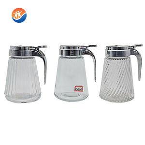 Elegante Tarro Cuadrado Clásico de Vidrio para Especias y Saleros/Pimenteros con Conservación de Frescura para Aceite, Sal, Salsas y Vinagre - Product Image 1