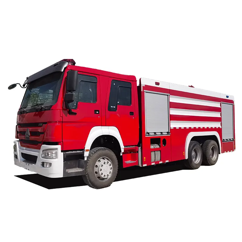 HOWO 12000 litres 6*4 Camion de pompier Eau Mousse Pulvérisation Camion de lutte contre l'incendie Prix