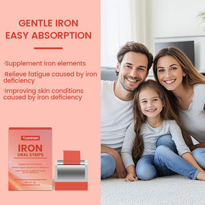 Ausreson OEM Tiras Orales de Hierro de Grado Alimenticio para Adultos, Veganas, con Complejo B, Vitamina C, Zinc, Orgánicas, para Apoyo Inmunológico y Energético - Product Image 2