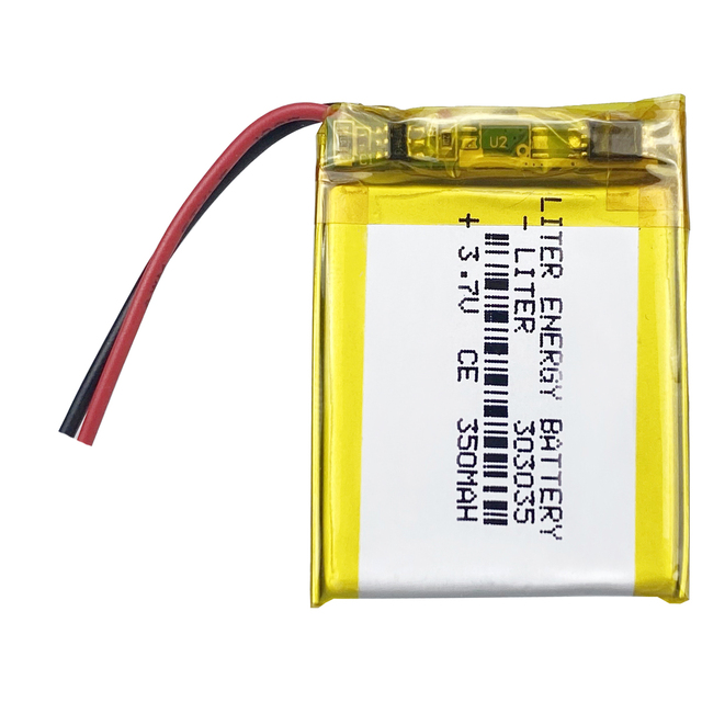 Mp3 Mp4 Player Replacement Battery for 3.7v 350mah 303035 283035 Rechargeable Li Polymer Battery