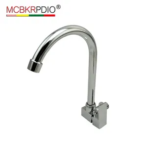 Rubinetto da cucina MCBKRPDIO, rubinetto per lavello dell'acqua rubinetto da cucina girevole a parete fredda a tubo singolo 360 G1/2 pollici senza tubo