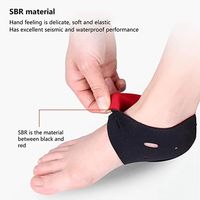 Fasciite plantaire talon protecteur semelles intérieures de soulagement antidérapant chaud cheville réduit la douleur talon coussinets pieds soins chaussettes
