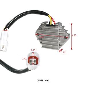 Redresseur <span class=keywords><strong>Yamaha</strong></span> YFZ 450 5TG-81960-00 5TJ-81960-00 5TJ-81960-02 Régulateur transfrontalier pour systèmes électriques de <span class=keywords><strong>moto</strong></span> - Product Image 2