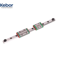 Rail de guidage linéaire miniature MGN SC55 avec bloc de chariot en acier et glissière à roulement pour imprimantes 3D et systèmes de mouvement CNC