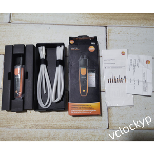 Manomètre de pression différentielle de poche Testo 510i, sonde intelligente sans fil, utilisé - Product Image 4