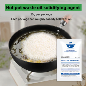 Polvo Endurecedor de Aceite Vegetal, Solidificador de Aceite de Cocina, Estabilizador de Aceite Usado, Fórmula de Acción Rápida, Segura para Uso Alimentario - Product Image 3