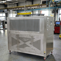 Enfriador de Aire Compacto de Ahorro Energético con Bomba, Temperatura Constante Automática, Compresor Copeland Industrial de Larga Vida Útil