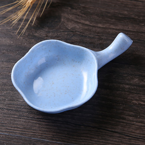 Mini ciotola di paglia di grano carino condimento all'aceto piatto di soia solido salsa Snack di sale piatto piccolo forniture da cucina - Product Image 6