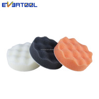 Almohadilla de espuma para pulir EVERTOOL de 3 pulgadas, Mini Kit de pulido de puntos, removedor de remolino, pulido y detalles de espuma