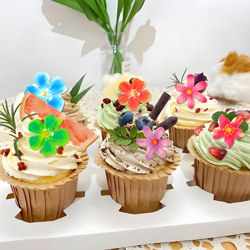 Edible Glutinous Wafer Paper Butterfly Cake