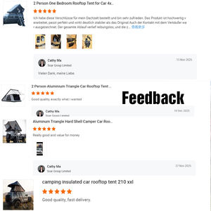 Tente de toit ultra-fine durable de 8 cm, logo personnalisable, tente de toit rigide pour les agents - Product Image 6