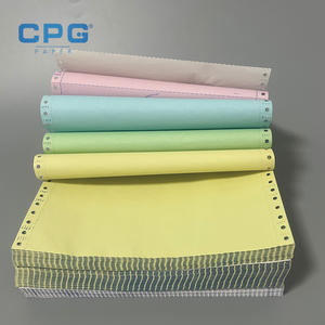 Rouleau Jumbo de Papier Sans Carbone à Imagerie Rapide, Bleu Noir, Papier NCR pour Factures Commerciales, Vente en Gros Usine - Product Image 1