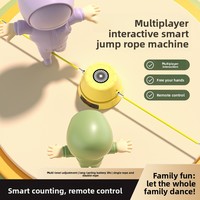 Machine de saut automatique électrique intelligente avec télécommande multi-personnes et compteur d'écrans pour outils de fitness à domicile