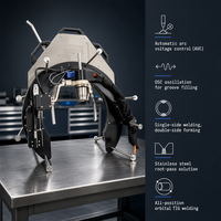 Machine de soudage orbitale pour tuyaux, équipement TIG toutes positions pour chantiers navals, pipelines de gaz naturel, usines chimiques, chaudières et tuyaux à paroi épaisse
