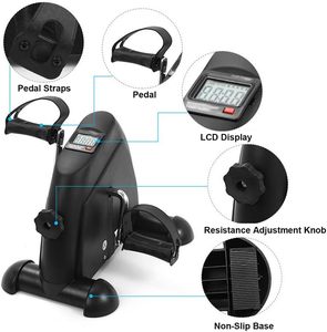 Home Portable Mini Foot <strong>Leg</strong> <strong>Exercise</strong> with LCD Screen Displays Cycle <strong>Exercise</strong> Bike - Product Image 2
