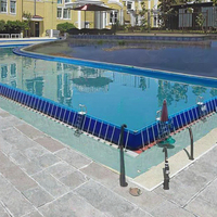 Kunden spezifische große Schwimmbäder mit ovalem rundem rechteckigem quadratischem Edelstahl-Struktur ring PVC für Kinder
