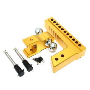 Có thể điều chỉnh hợp kim nhôm 2.5 - 10 inch kéo Trailer Coupler Tow Hitch bóng núi Receiver cho kéo - Product Image 5