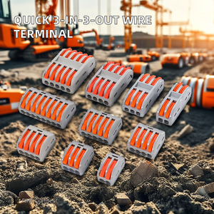 Loại 2 trong 4 ra dây Splitter nhanh chóng kết nối thiết bị đầu cuối <span class=keywords><strong>Mini</strong></span> SPL-42 min nhỏ gọn <span class=keywords><strong>LEVER</strong></span> dây nối - Product Image 3