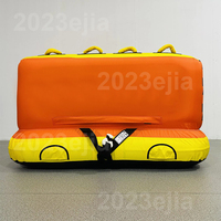 Prix usine gonflable eau remorquable bateau bateau volant gonflable Disco bateau gonflable canapé d'eau pour jeu d'eau