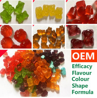 Gummies de glycinate de magnésium OEM pour complément alimentaire : apport quotidien de nutriments, relaxation, repos, nutrition et soin des os