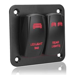 Nouveau Panneau de Commande Multifonctionnel 2 Positions pour Bateaux et Véhicules Récréatifs 12-24V, Type Yacht KL, Haute Qualité - Product Image 4