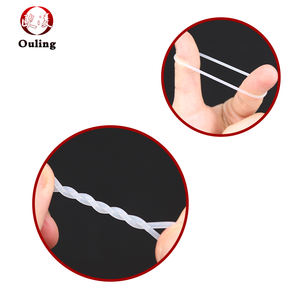 Joints toriques en silicone épaisseur CS3mm OD85/90/95/100/105/110/115/120/125/<span class=keywords><strong>130mm</strong></span> rondelle blanche VMQ joints toriques en stock - Product Image 6