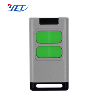 433Mhz/315MHz 1-4 botones código de aprendizaje YET2177 Rf abridor de puerta de garaje llavero interruptor de Control remoto