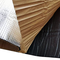 Feuille réfléchissante de toit de voiture résistante à la chaleur élevée 10mm isolation thermique en aluminium NBR verre isolation thermique couverture de voiture