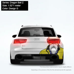 สติ๊กเกอร์ติดรถยนต์ CARKOO ลายไวนิลแบบกำหนดเอง Z <span class=keywords><strong>Itasha</strong></span> สติ๊กเกอร์ติดท้ายรถลายอนิเมะ สติ๊กเกอร์ตกแต่งรถยนต์ - Product Image 6