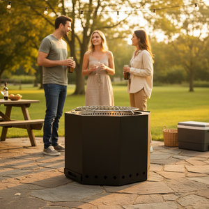 Venta al por Mayor de Chimeneas para Exteriores Personalizadas con Diferentes Bases, Chimenea para Jardín, Hoguera para Acampar - Product Image 4