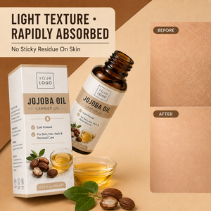 Aceite de cuidado 3 en 1 más vendido: hidrata la piel, suaviza la barba, nutre el cabello y el cuero cabelludo, mejora la piel áspera, para todo tipo de piel, aceite de jojoba. - Product Image 4