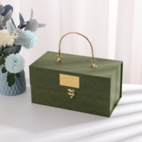 Boîte d'échantillons de vente chaude Boîte portable en cuir Vente chaude personnalisable