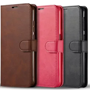 Hot Selling Smartphone Flip Leather Case Cover For Redmi Note 11/11 Pro/10/8 Case Phone Wallet Folio Cover With Kickstand Cases