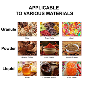 Machine d'emballage de sachets pré-fabriqués pour poudre de café avec alimentateur à vis sans fin pour épices, lait, détergent, assaisonnements, sel, poivre - Product Image 6