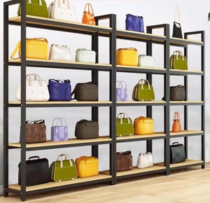 Étagère murale multi-niveaux en fer assemblée pour magasin de cosmétiques, petite boutique de détail, produits de beauté, étagère commerciale - Product Image 2